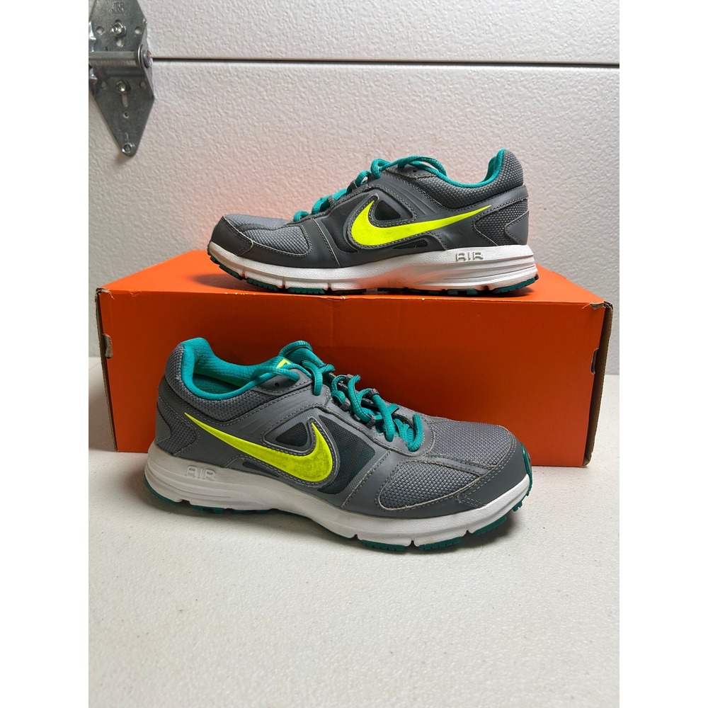 Nike Air Relentless 3 Cool Grey Volt Teal Size 8 #2985